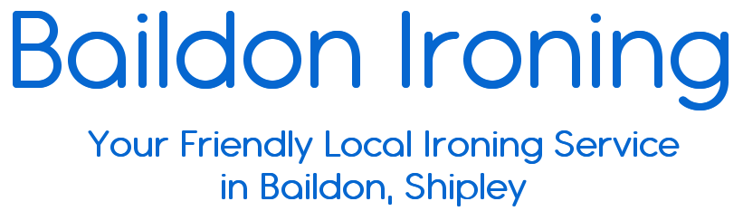 Baildon Ironing. Your friendly local ironing service in Baildon, Shipley

